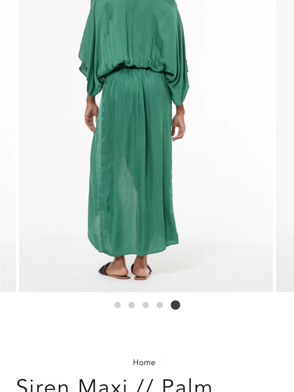 Young Fabulous & Broke Pastel Ombre Midi Dress in Blue, Yellow, Pink - Picture 6 of 6
